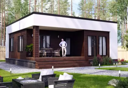 современные каркасные дома под ключ